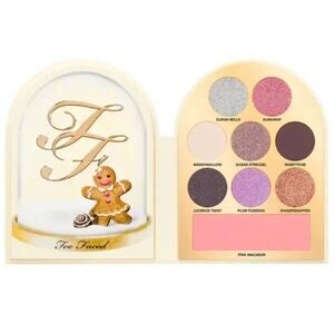 Too Faced Let It Snow Globes GINGERBREAD Palette / New no box